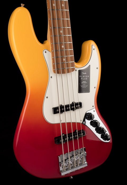 Fender Player Plus Jazz Bass V Tequila Sunrise With Gig Bag ***B-STOCK***
