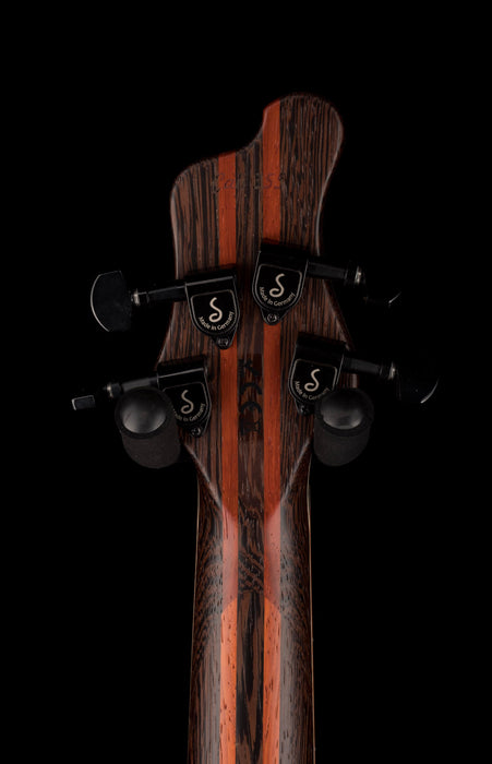 Mayones Cali4 Flame Maple TEW Top Trans Custom Color Matt Finish with Case