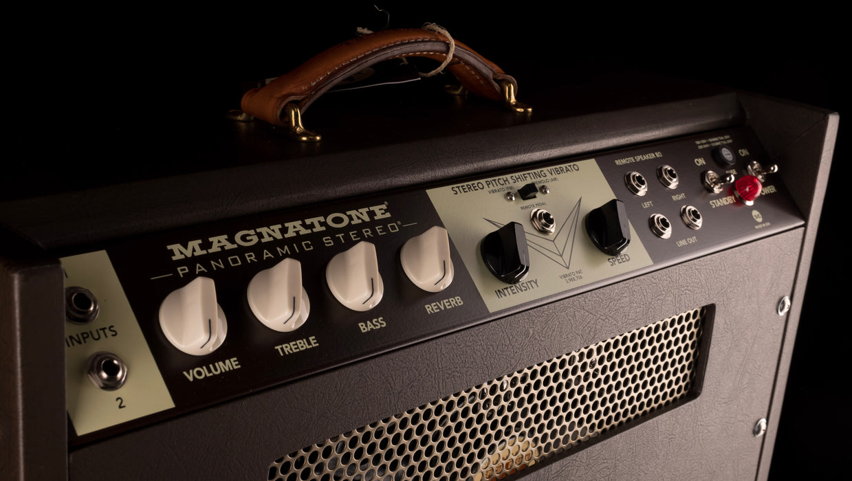 Magnatone Special Edition Panoramic Stereo Spanish Mission Guitar Amp Combo