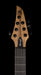 Mayones Duvell BL 7 String 27" Baritone Black Limba Trans Natural Matt Finish