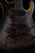 Mayones Duvell Elite 7 String Galaxy Eye Purple Satine Electric Guitar With Case