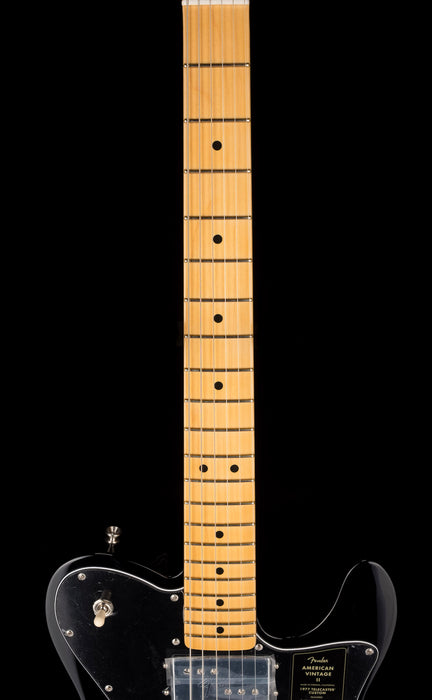 Fender Limited Edition American Vintage II 1977 Black Telecaster Custom With Case