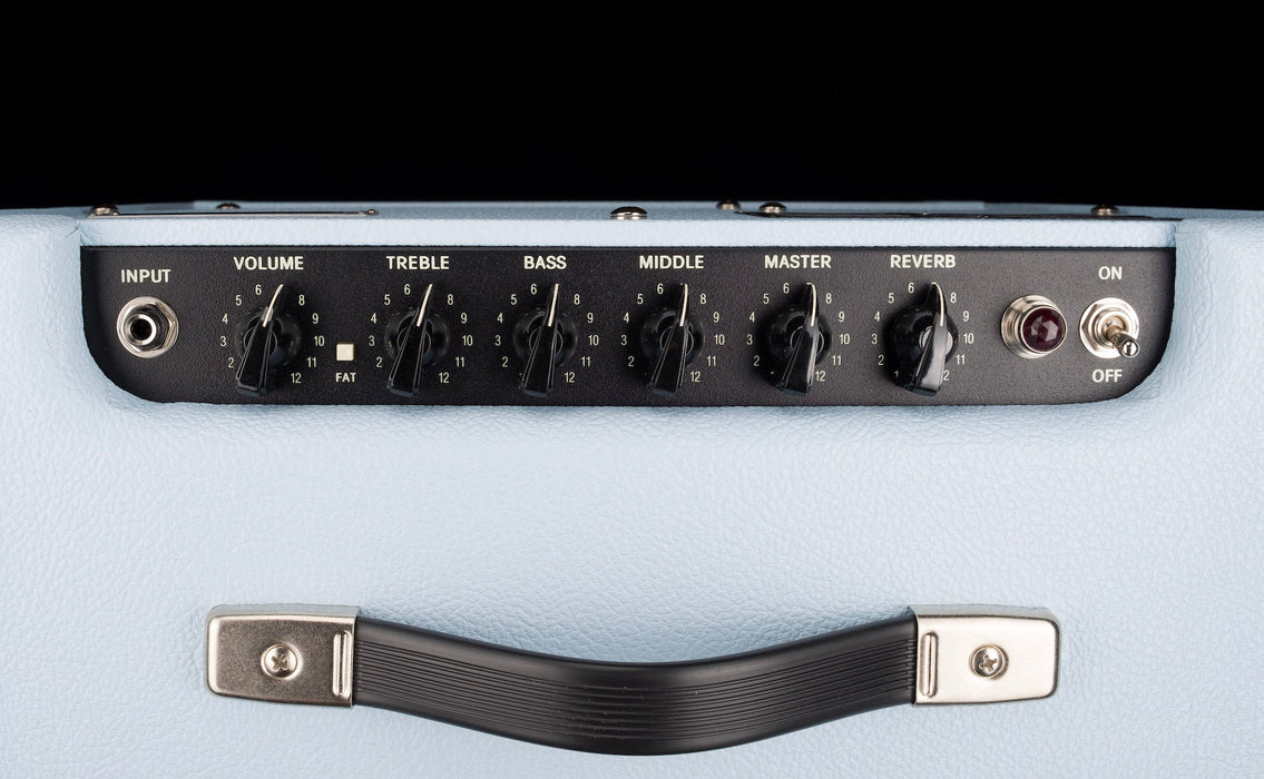 Fender Special Run Blues Junior IV CREX Sonic Blue Guitar Amplifier