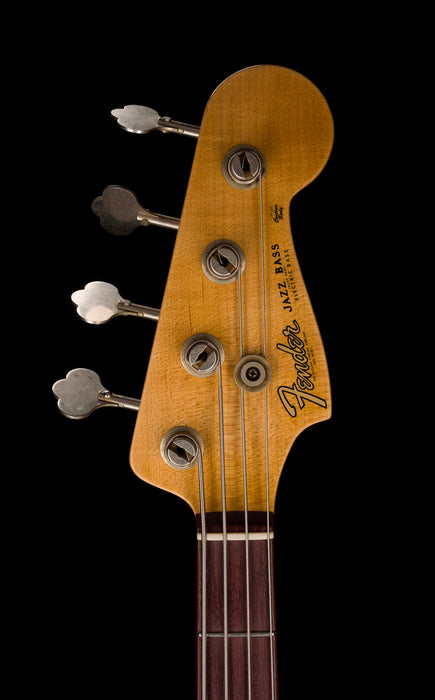 Pre Owned 2018 Fender Custom Shop '60 Jazz Bass Journeyman Olympic White With OHSC