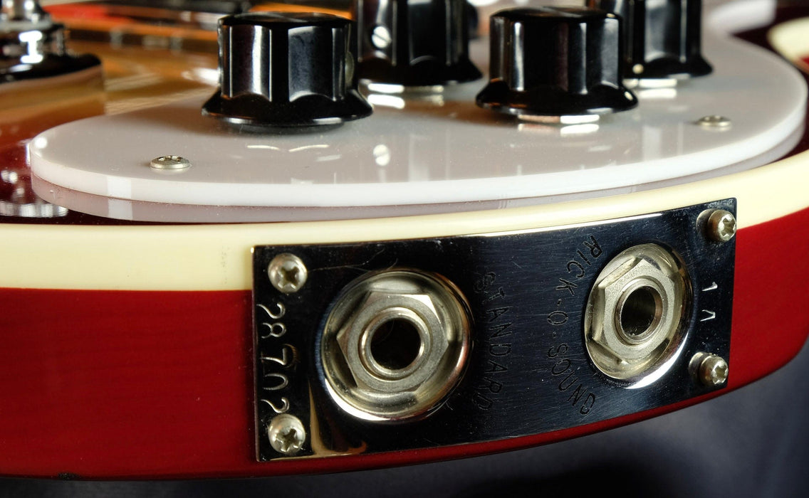 Used 2014 Rickenbacker 4003 Stereo Bass Guitar FireGlo with OHSC