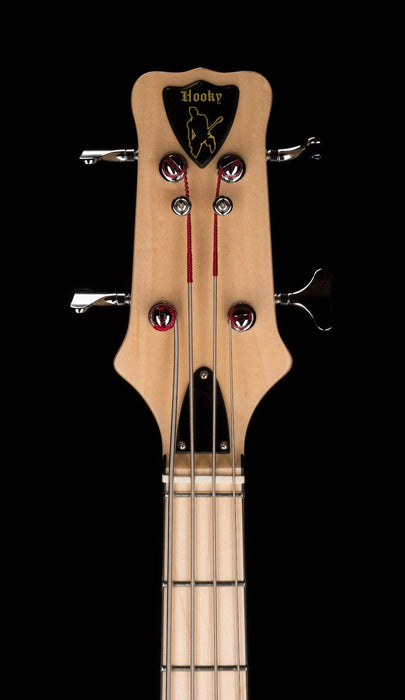 Used Eastwood Hooky Bass 4 Pro Black with Gig Bag