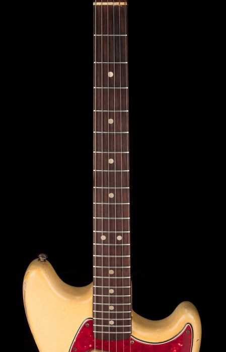 Pre Owned Vintage 1965 Fender Mustang Olympic White With Gig Bag