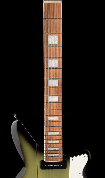 Used Reverend Warhawk DAW Roasted Maple Neck Electric Guitar Avocado Burst