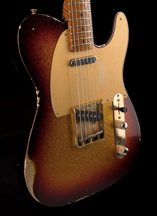 Used Fender Custom Shop Masterbuilder's Apprentice 50's Telecaster Relic 3-Tone Sunburst Sparkle with OHSC