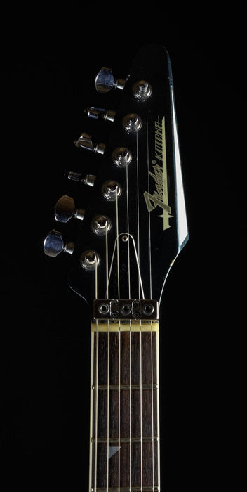Vintage 1985 Fender Katana Green Metallic Electric Guitar With OHSC