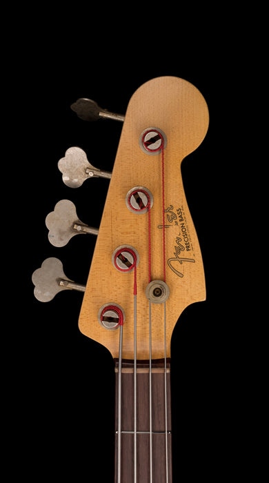 Fender Custom Shop Pino Palladino Signature Precision Bass Relic Fiesta Red over Desert Sand