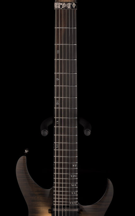 Pre Owned Schecter Banshee Mach-7 FR-S 7-String Ember Burst Electric Guitar With Bag