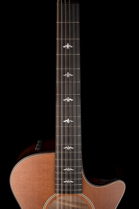 Taylor Builder's Edition 12 String 652ce Wild Honey Burst Acoustic Electric Guitar With Case