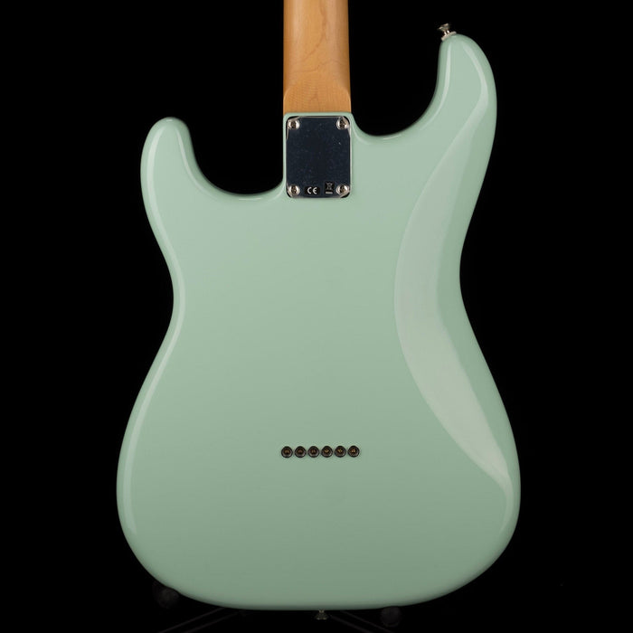 Used Fender Noventa Stratocaster Maple Fingerboard Surf Green Electric Guitar With Bag