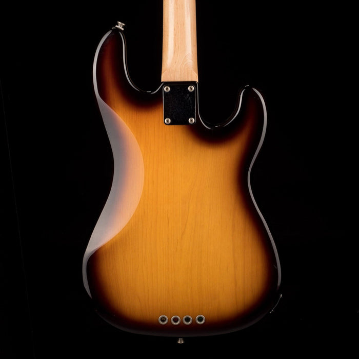 Used Parts P-Bass 1951-style Left-Handed Sunburst Bass With Gig Bag