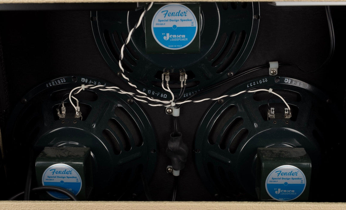 Used Fender 20th Anniversary Edition Vibro-King Blonde Guitar Amp Combo