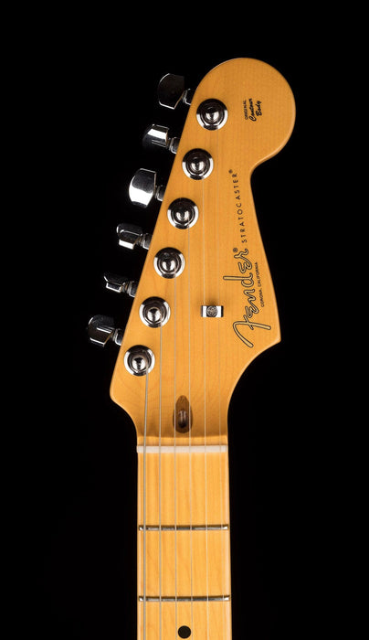 Used 2020 Fender American Professional II Stratocaster HSS Mystic Surf Green with OHSC - US20093155