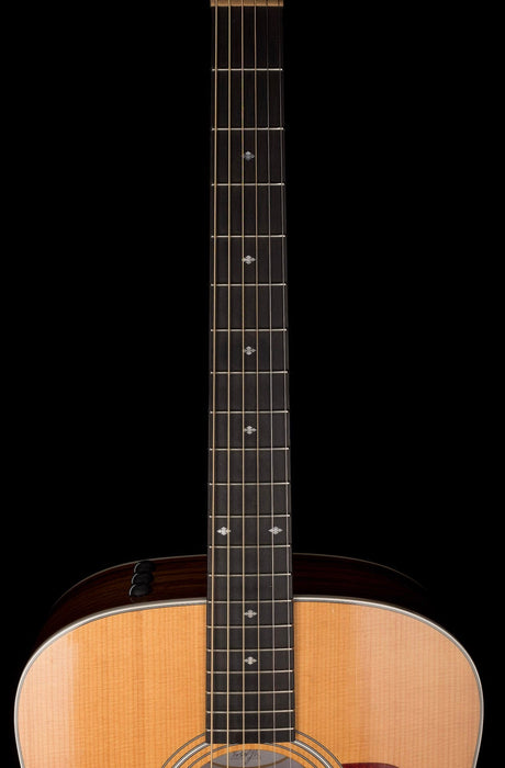 Pre Owned Taylor 210e DLX Natural Acoustic Electric Guitar With OHSC