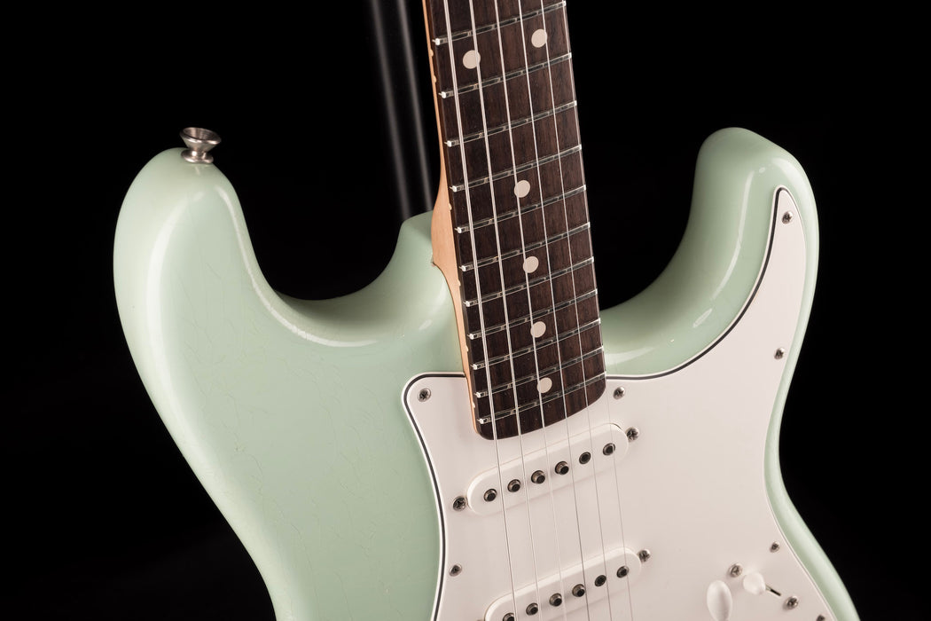 Used Fender Custom Shop Masterbuilt Greg Fessler 1960 Stratocaster Closet Classic Aged Surf Green with Abby Handwound Pickups