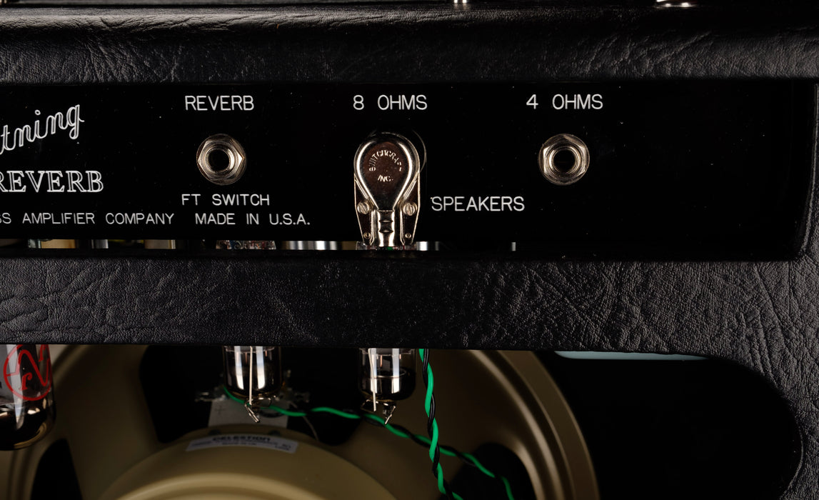 Matchless Amplifiers Lightning Reverb 1x12" 15-Watt Black Guitar Amp Combo