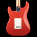 Fender Limited Edition Deluxe Player Strat HSS Fiesta Red Electric Guitar With Matching Headcap