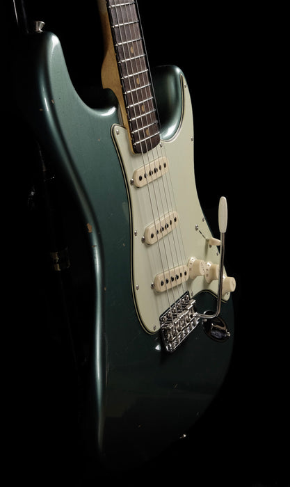 Fender Custom Shop 1963 Stratocaster Journeyman Relic Faded Aged Sherwood Green Metallic