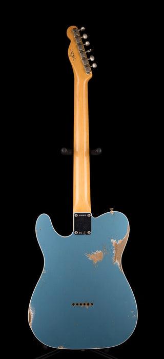 Pre Owned 1960 Fender Custom Shop Telecaster Custom Relic Blue Agave With OHSC