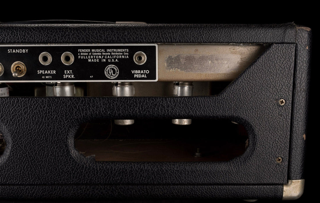 Pre Owned Vintage 1965 Fender Bandmaster Head And 2x12 Cabinet