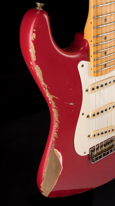 Fender Custom Shop Masterbuilt Austin MacNutt 1956 Stratocaster Heavy Relic Dakota Red With Case