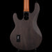 Sterling by Music Man StringRay Ray34 Poplar Burl Top Trans Black Satin