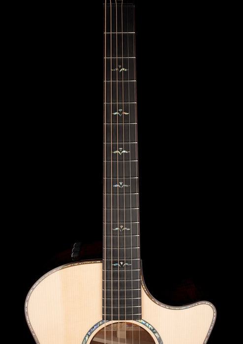 Taylor Custom Grand Auditorium Adirondack Spruce and Cocobolo Natural With Case