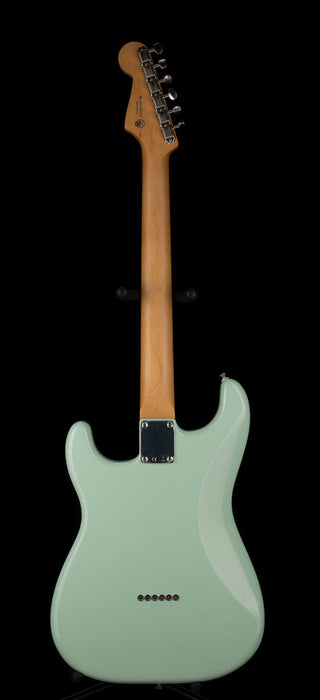 Used Fender Noventa Stratocaster Maple Fingerboard Surf Green Electric Guitar With Bag