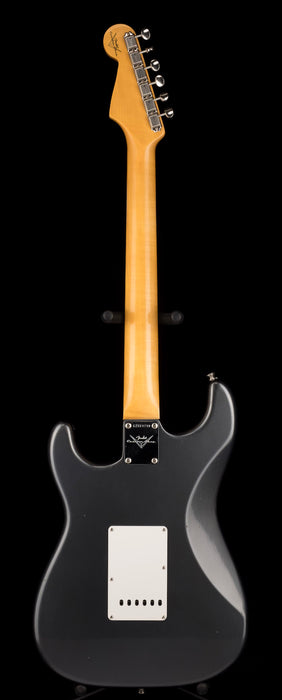 Fender Custom Shop 1965 Stratocaster Journeyman Relic Aged Charcoal Frost Metallic.