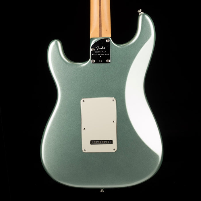 Used Fender American Professional II Stratocaster HSS Mystic Surf Green with OHSC - US20017566
