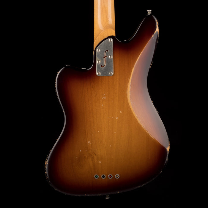 Fano Oltre JM4 Bass Medium Distress Tobacco Burst with Gig Bag