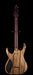 Mayones Duvell BL 7 String 27" Baritone Black Limba Trans Natural Matt Finish