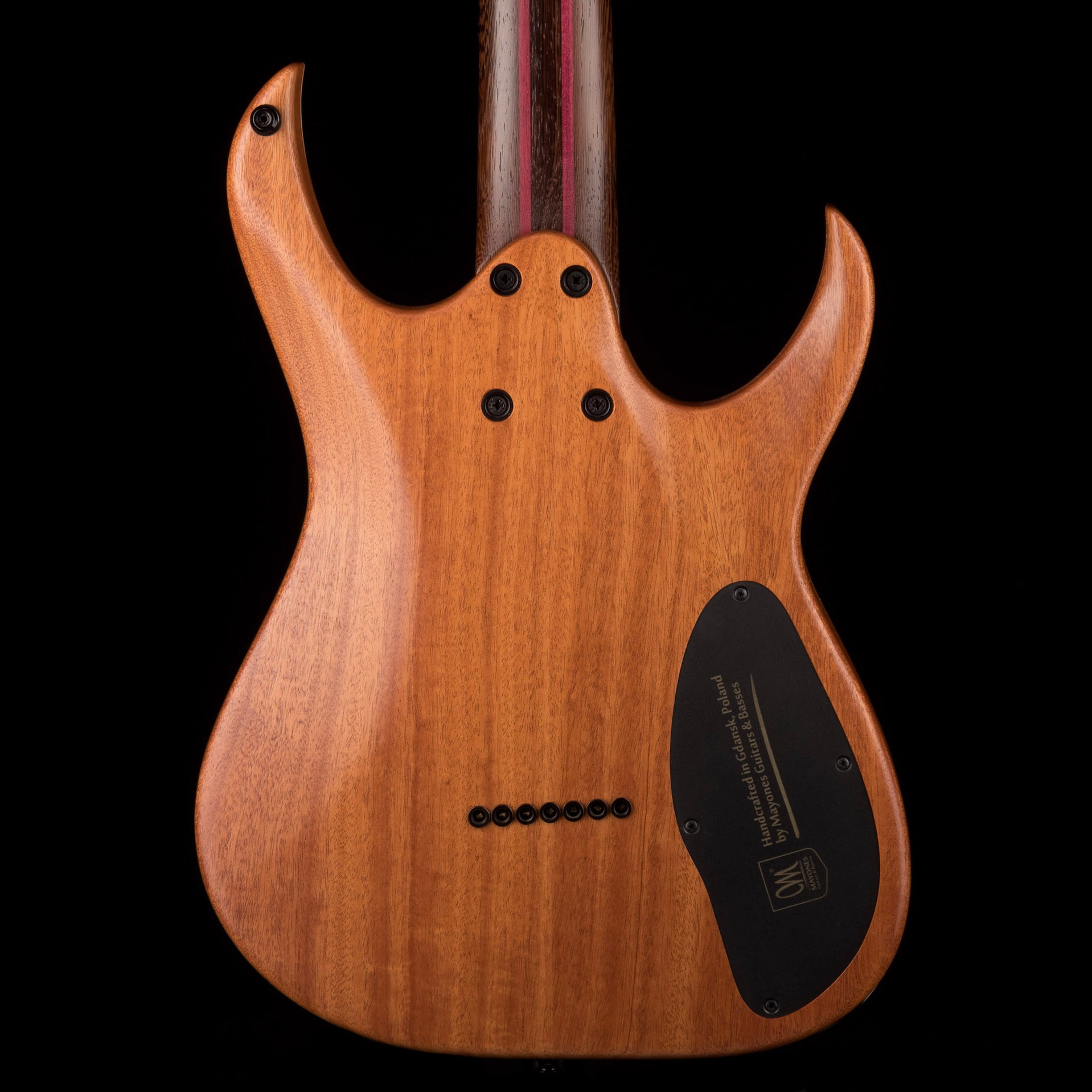 Mayones Left Handed Duvell Elite 7 String Dirty Purple Blue Burst — Truetone Music