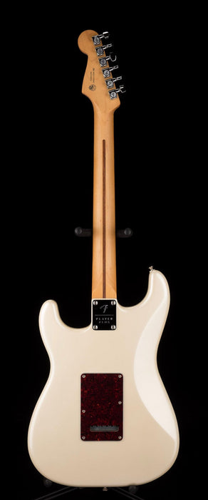 Used Fender Player Plus Stratocaster Olympic Pearl with Gig Bag