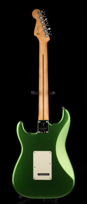 Used Fender Player Plus Stratocaster HSS Cosmic Jade with Gig Bag Serial # MX21077953