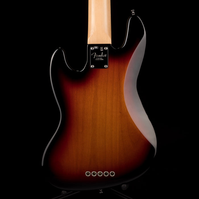 Used 2012 Fender American Standard Jazz Bass V 3-Tone Sunburst with OHSC