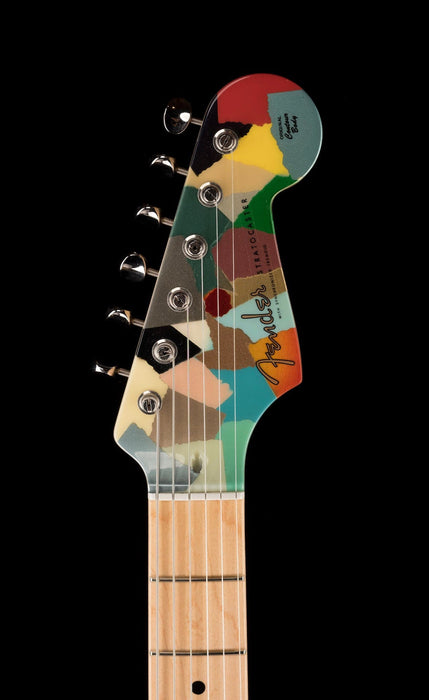 Pre-Owned Fender Custom Shop Masterbuilt Dale Wilson Active Clown Patch Strat Electric Guitar