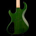 Pre Owned 1990's Rick Turner Prototype E-2 EL-434 PM Transparent Green Bass With OHSC