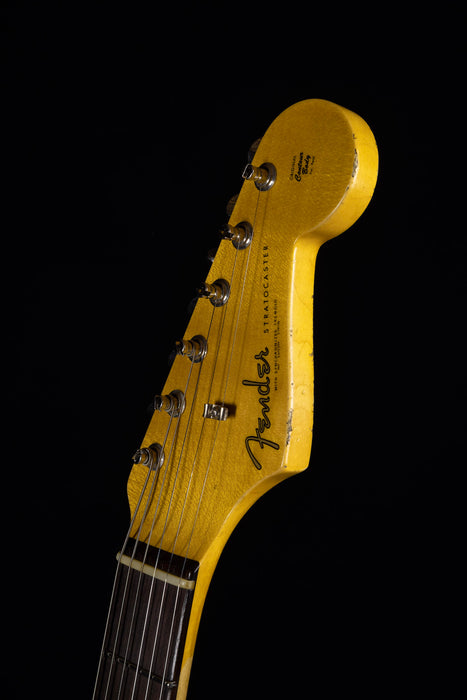 Fender Custom Shop 1963 Stratocaster Journeyman Relic Faded Aged Sherwood Green Metallic