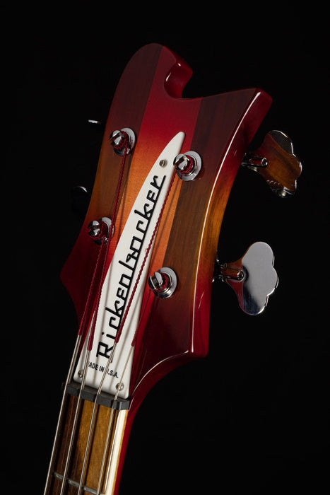 Used 2014 Rickenbacker 4003 Stereo Bass Guitar FireGlo with OHSC