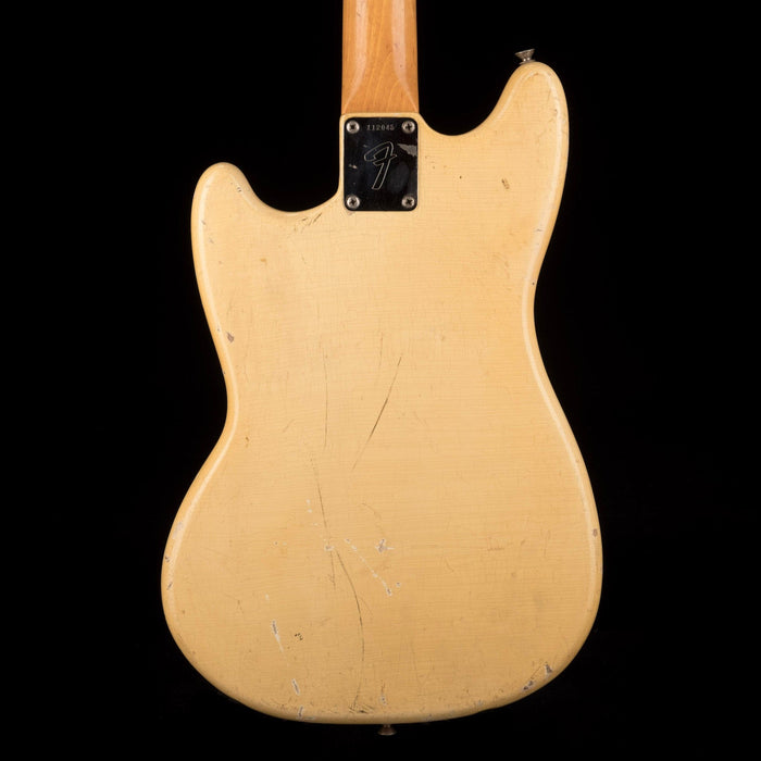 Pre Owned Vintage 1965 Fender Mustang Olympic White With Gig Bag