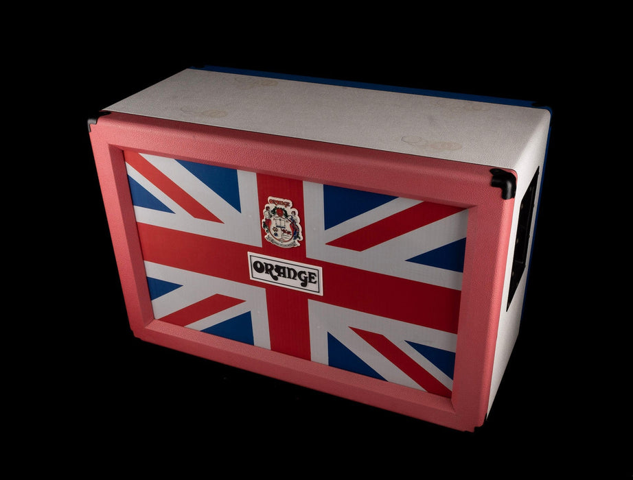 Pre-Owned Limited Edition of 25 Orange Limited Edition Union Jack Rockerverb 50 MKII / 2x12 Cab Set