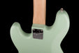 Used Fender American Performer Jazz Bass Satin Surf Green With Gig Bag