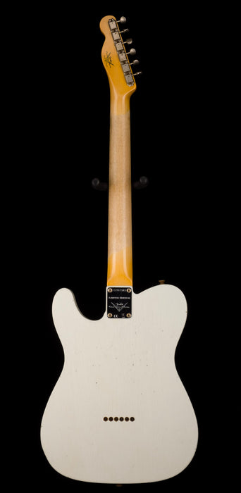 Fender Custom Shop Limited Edition 1959 Telecaster Journeyman Relic Aged Olympic White With Case