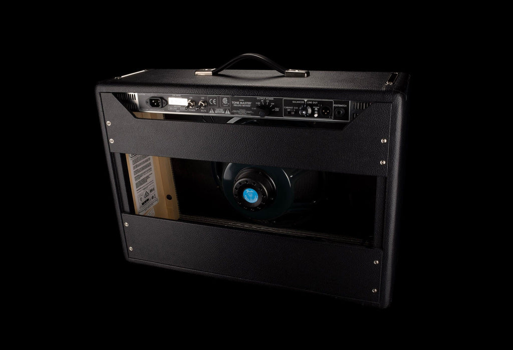 Used Fender Tone Master Deluxe Reverb Black Guitar Amp Combo