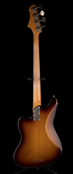 Fano Oltre JM4 Bass Medium Distress Tobacco Burst with Gig Bag